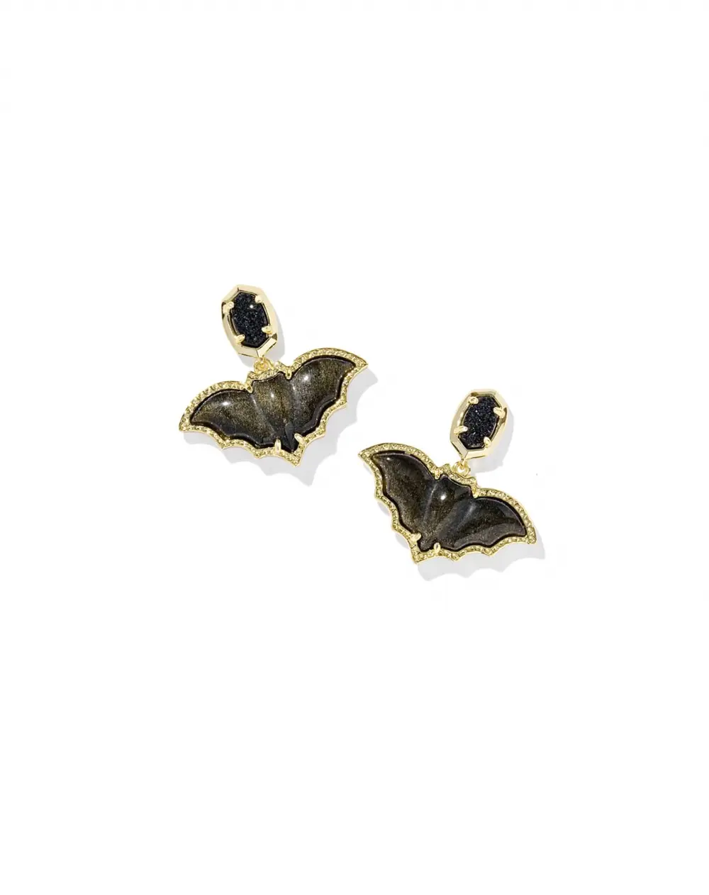 Bat Drop Earrings