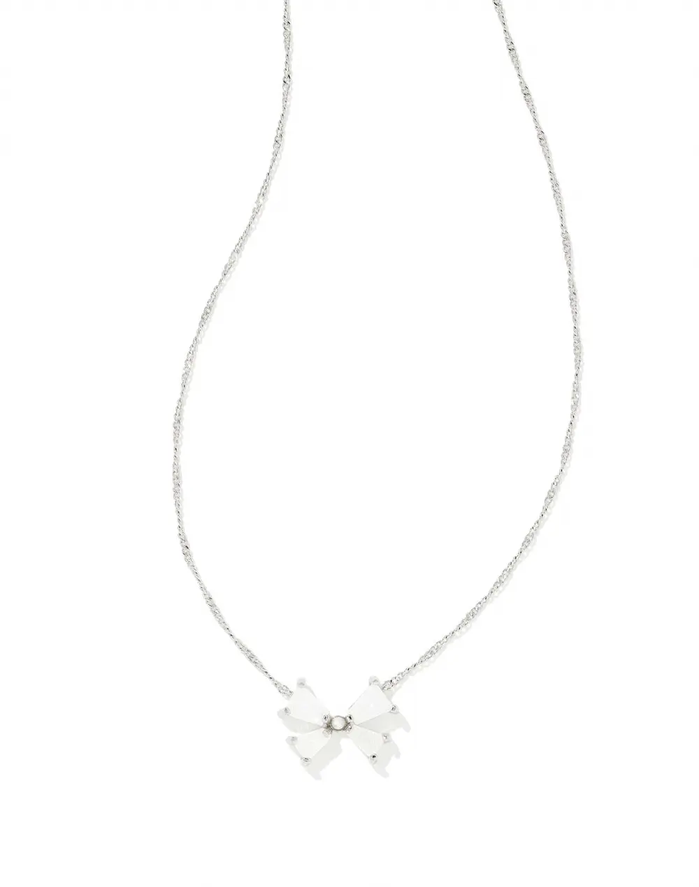 Blair Bow Small Short Pendant Necklace