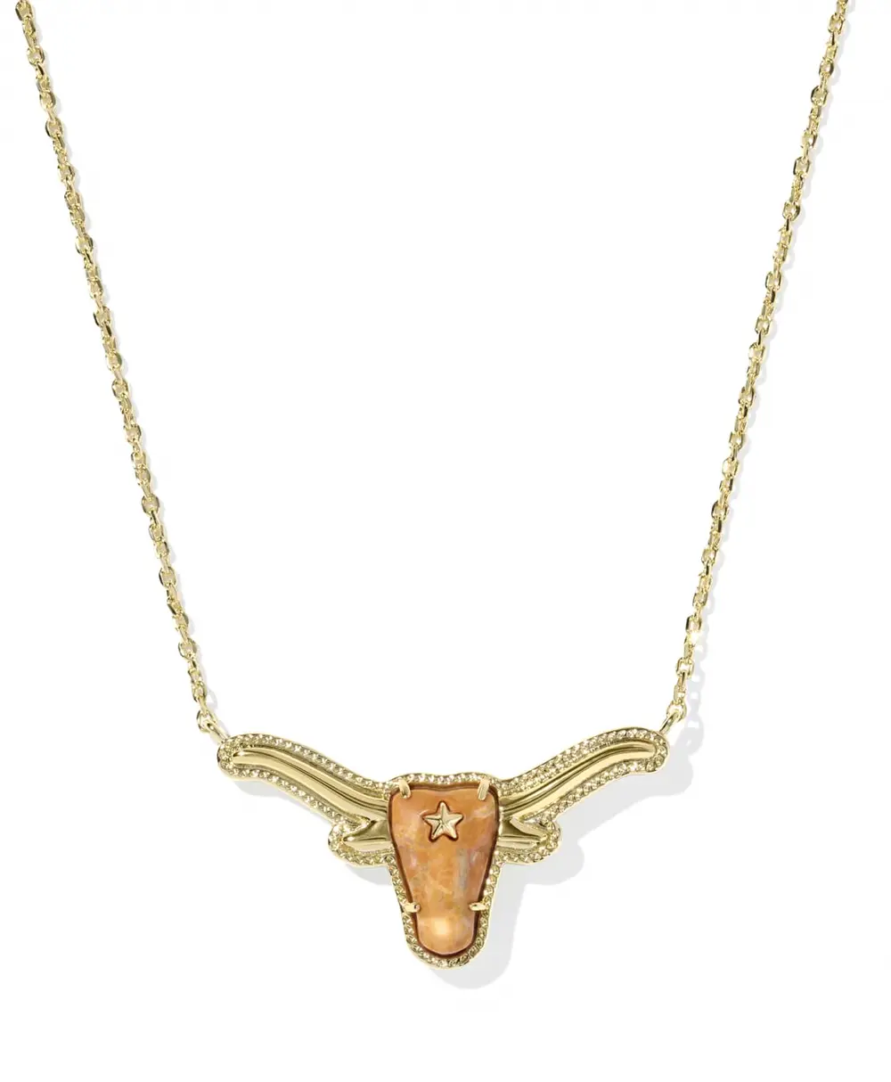 Longhorn Short Pendant Necklace
