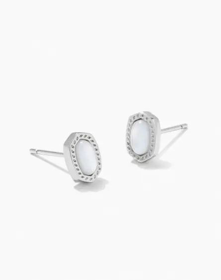 Mini Silver Ellie Stud Earrings