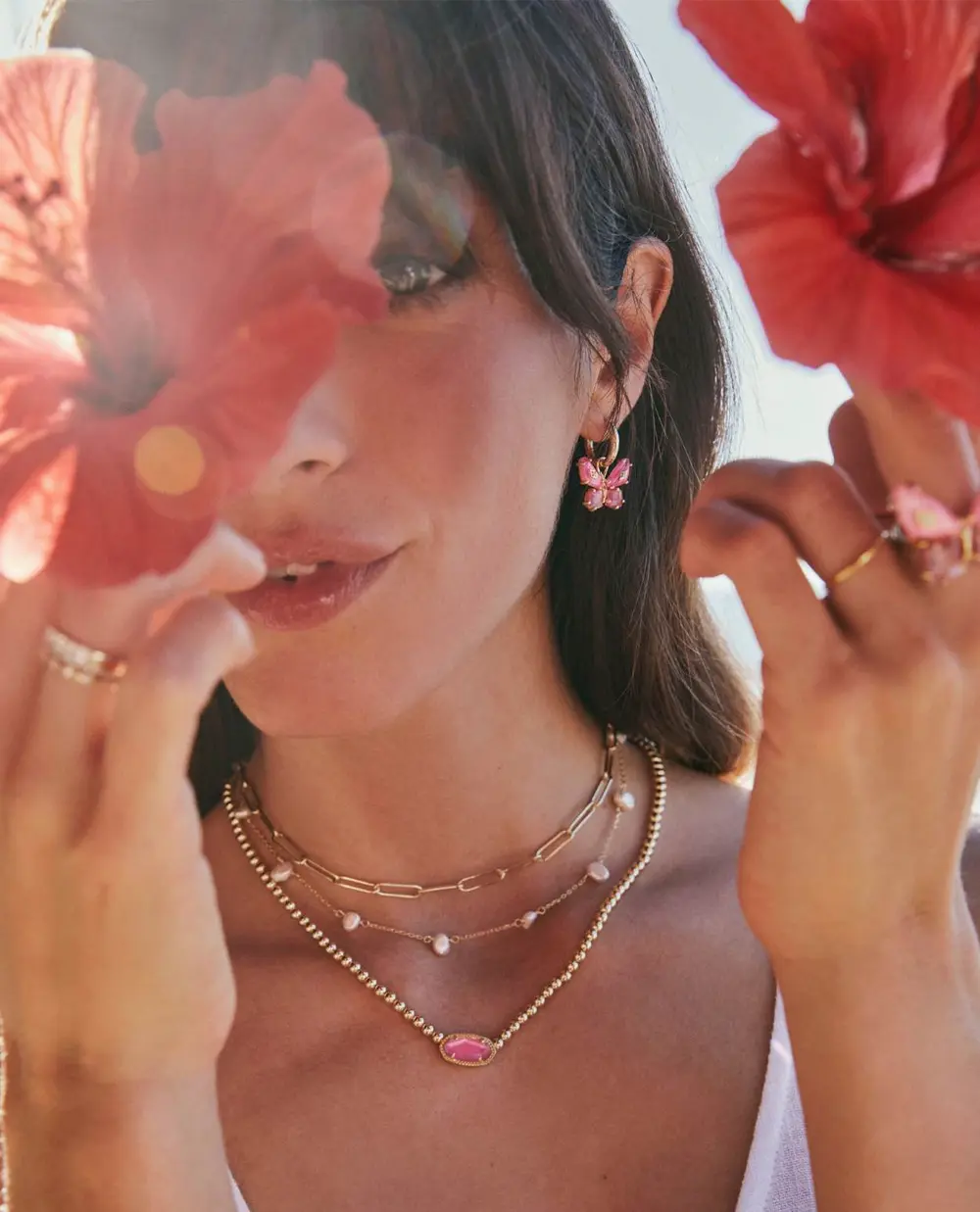 Courtney Paperclip Necklace