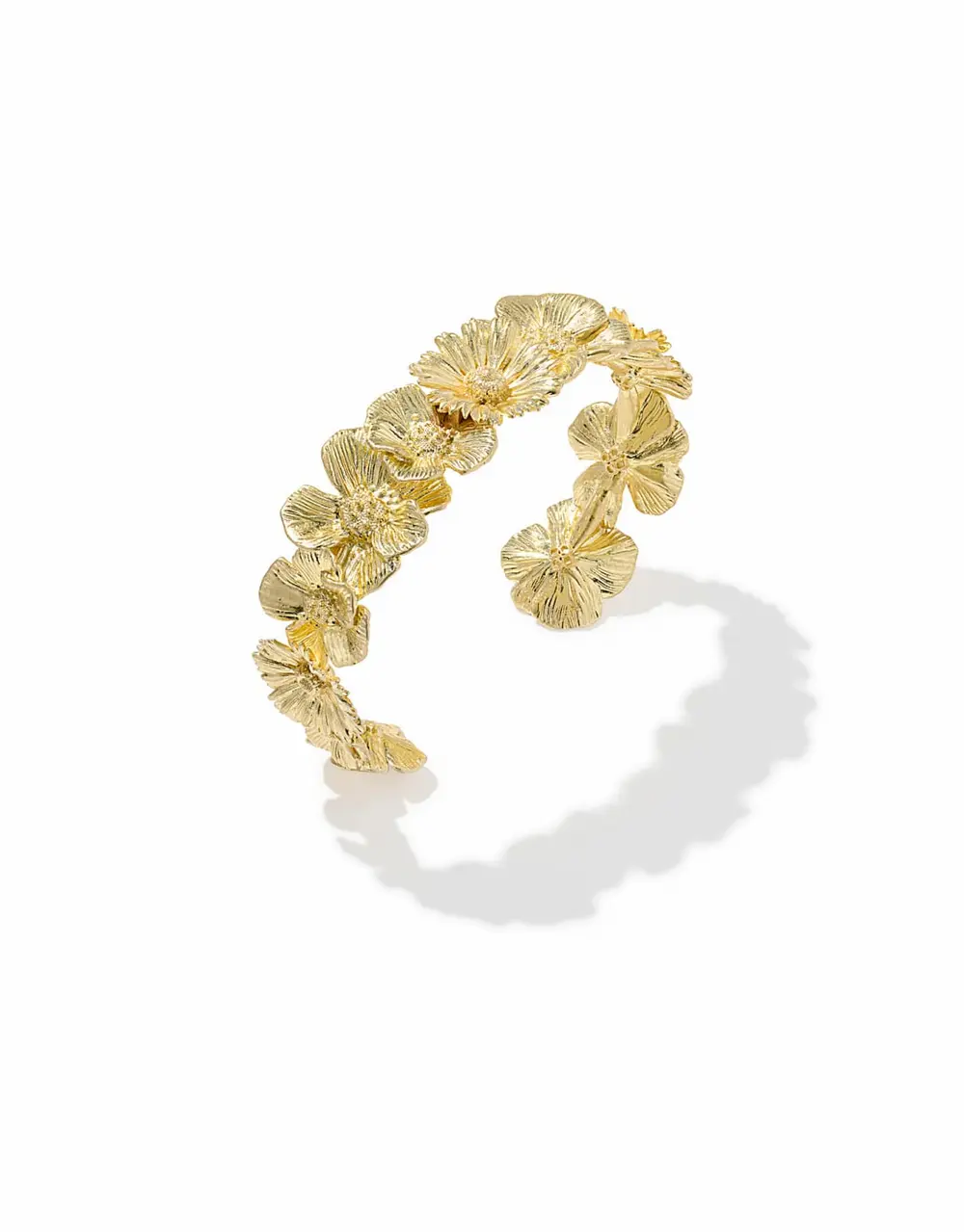 Cailey Flower Cuff Bracelet
