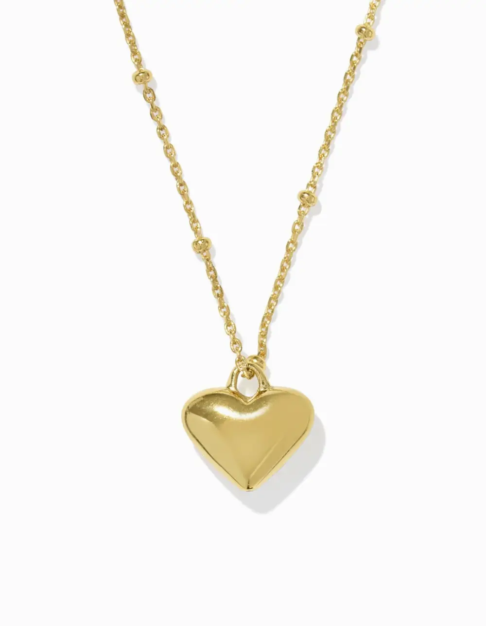 Jasmine Heart Pendant Necklace
