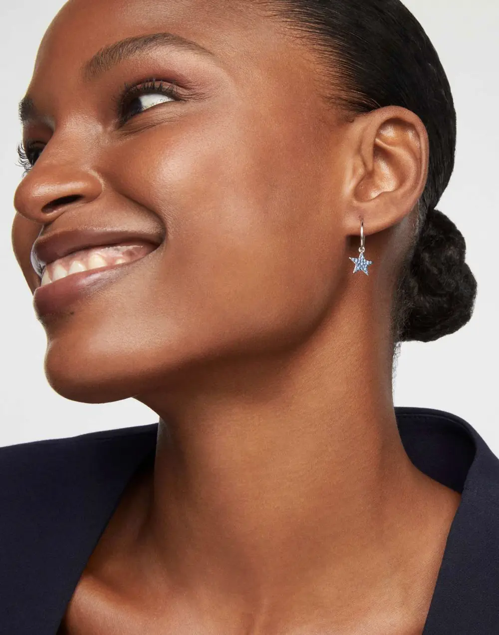 Star Huggie Earrings