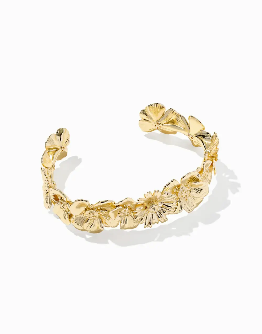 Cailey Flower Cuff Bracelet