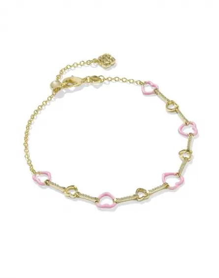 Haisley Heart Delicate Chain Bracelet