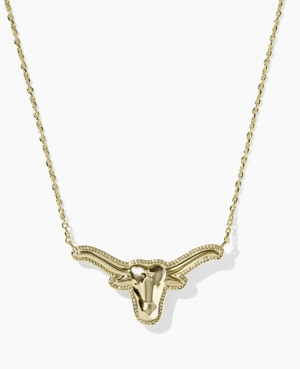 Longhorn Short Pendant Necklace