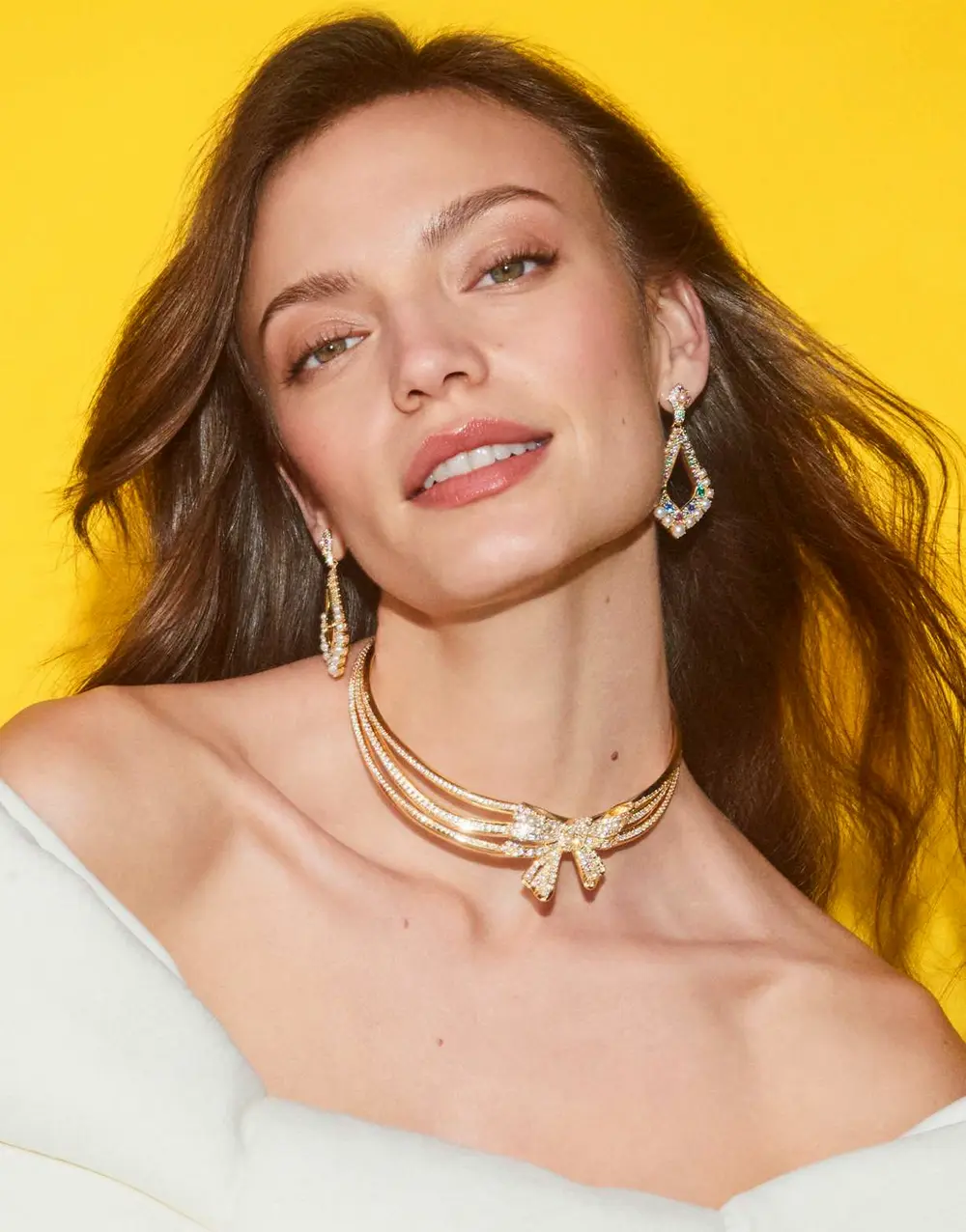 Krista Bow Statement Necklace