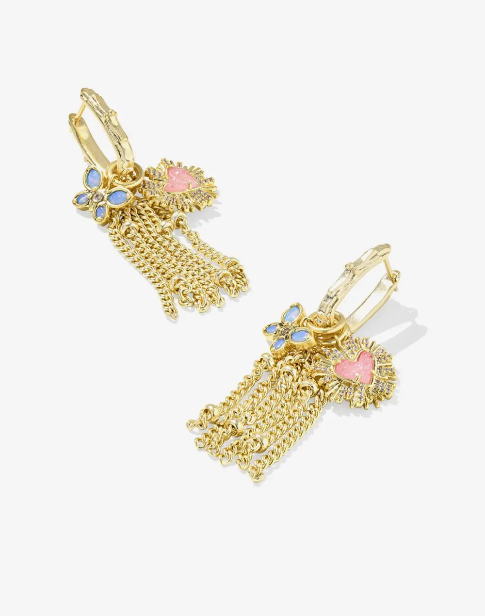 Dolly Parton x Kendra Scott Ari Heart Butterfly Huggie Earrings
