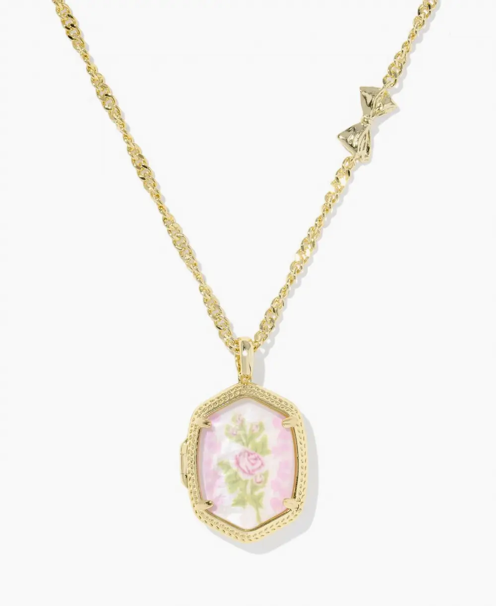 Kendra Scott x LoveShackFancy Daphne Locket Necklace