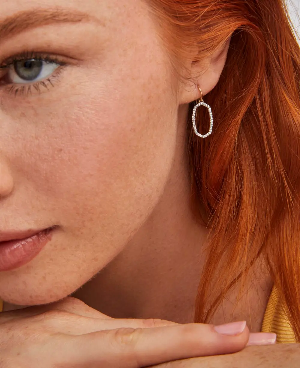 Lee Open Frame Earrings