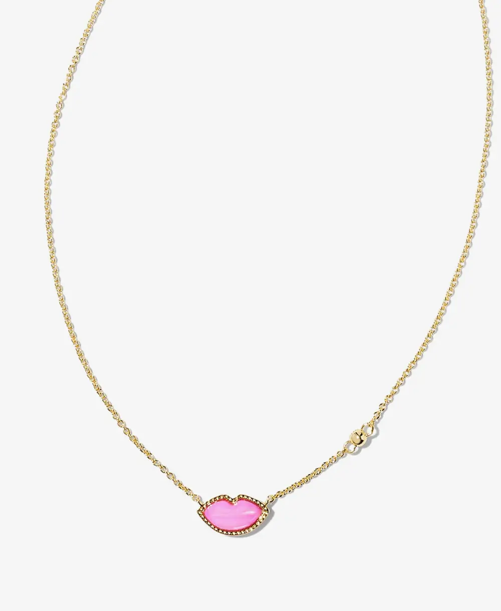 Lips Pendant Necklace