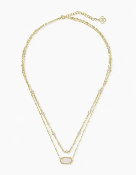 Elisa Multi Strand Necklace
