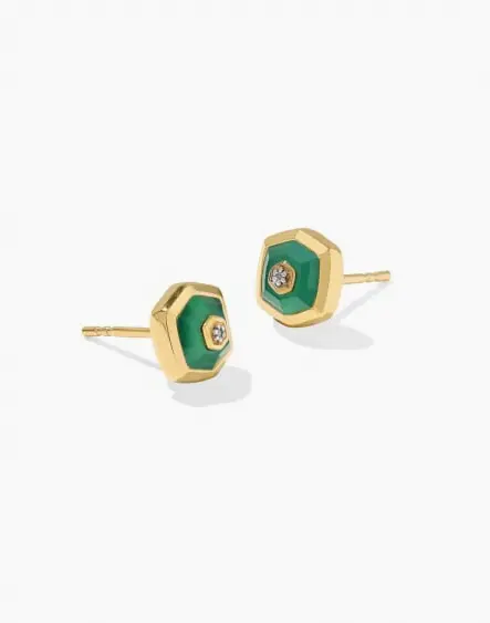 Davie Stone Stud Earrings