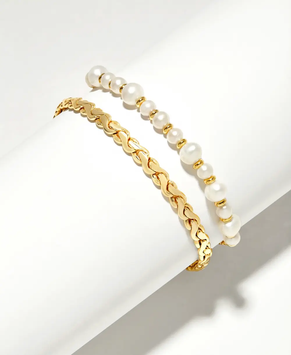 Jovie Beaded Bracelet Set of 2