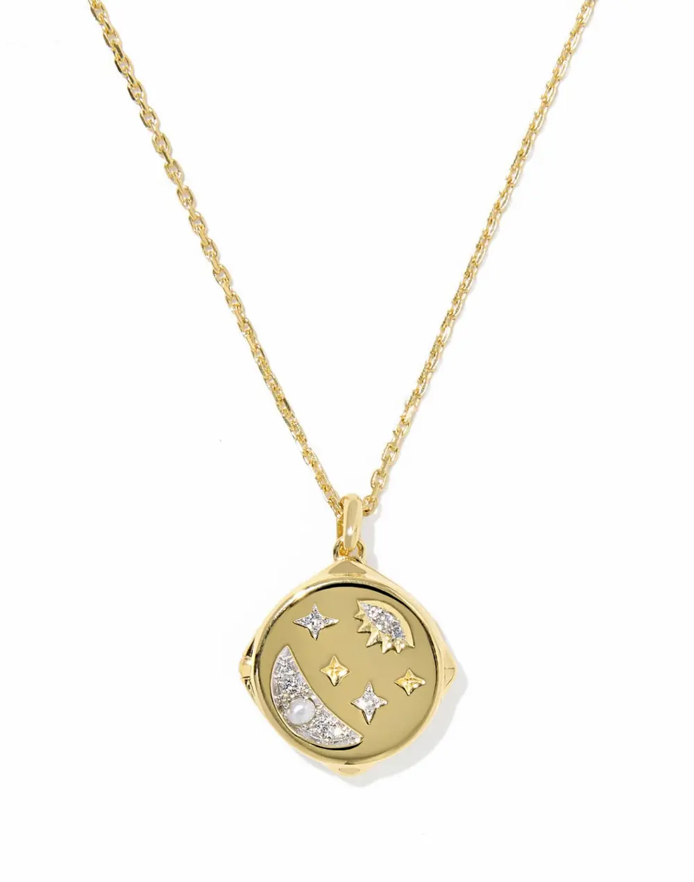 Skye Celestial Locket Pendant Necklace
