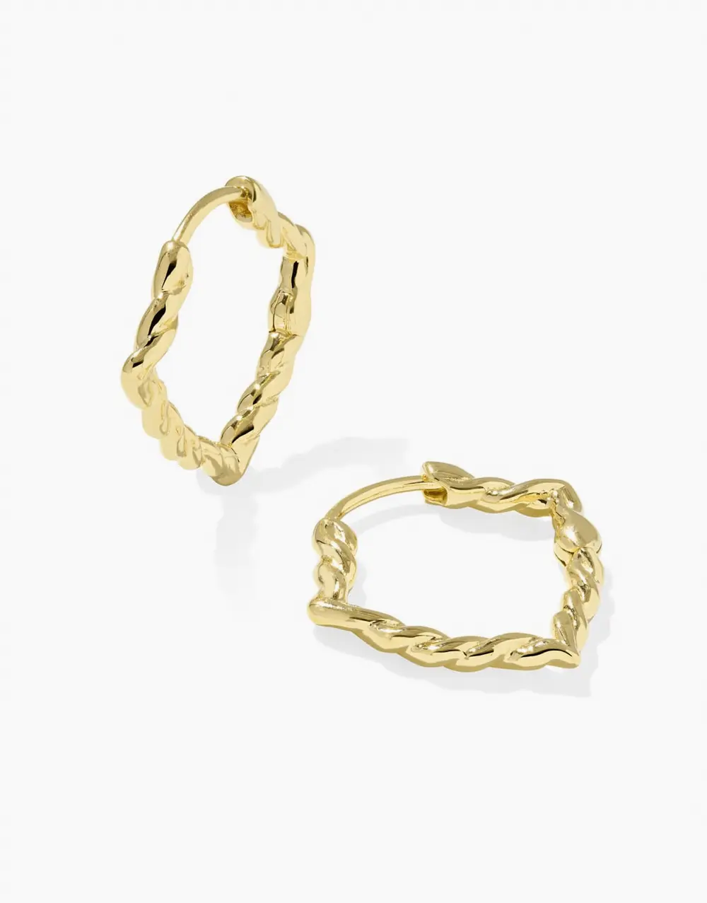 Alex Twist Huggie Earrings