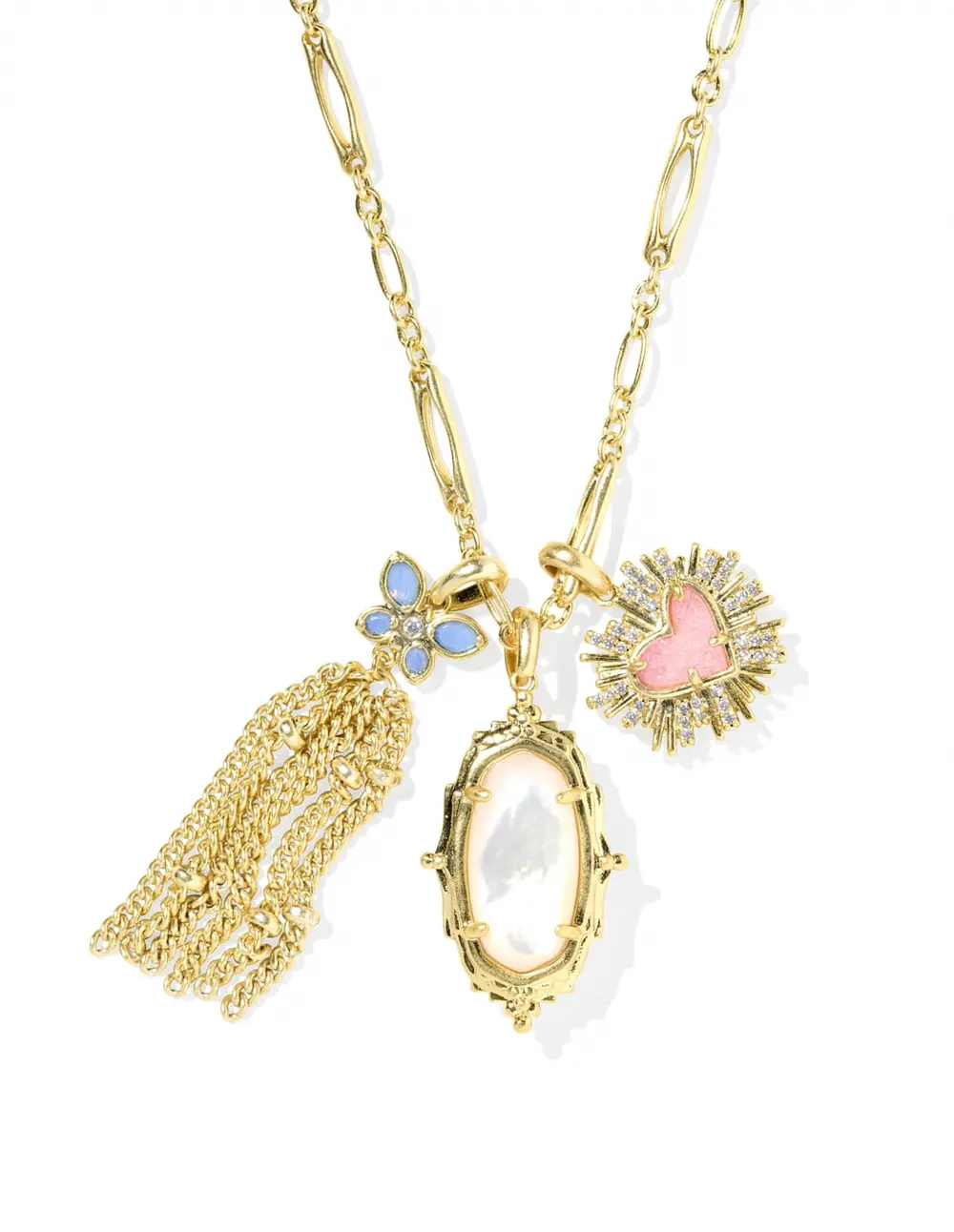 Dolly Parton x Kendra Scott Ari Heart Butterfly Charm Necklace