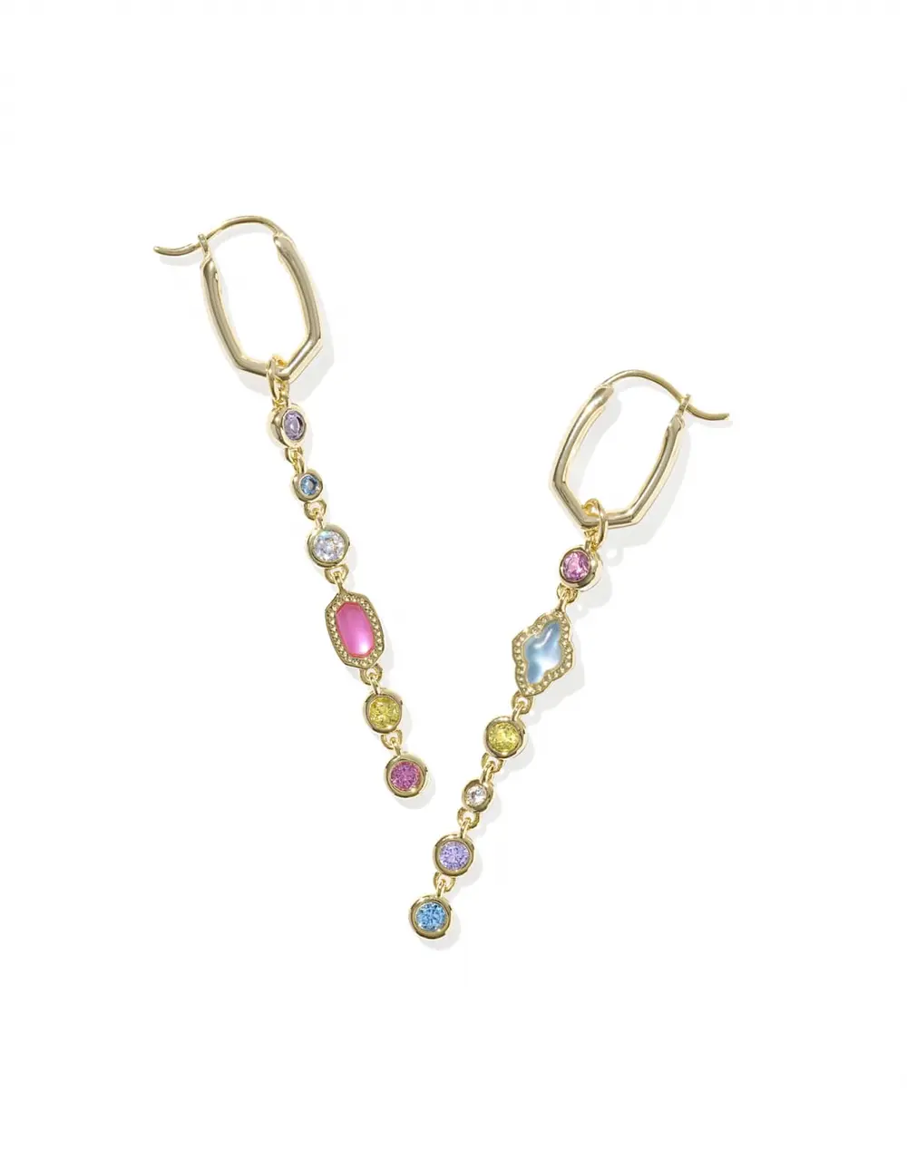 Mini Elisa and Abbie Convertible Huggie Earrings