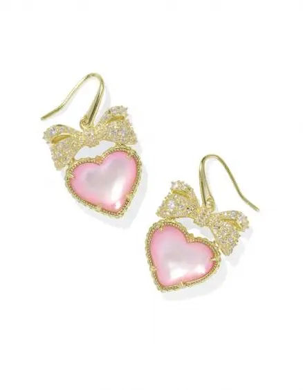 Haisley Heart Drop Earrings