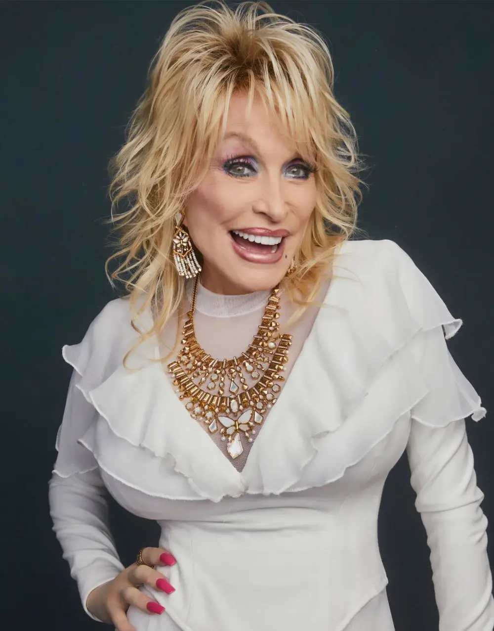 Dolly Parton x Kendra Scott Serayah Butterfly Statement Necklace