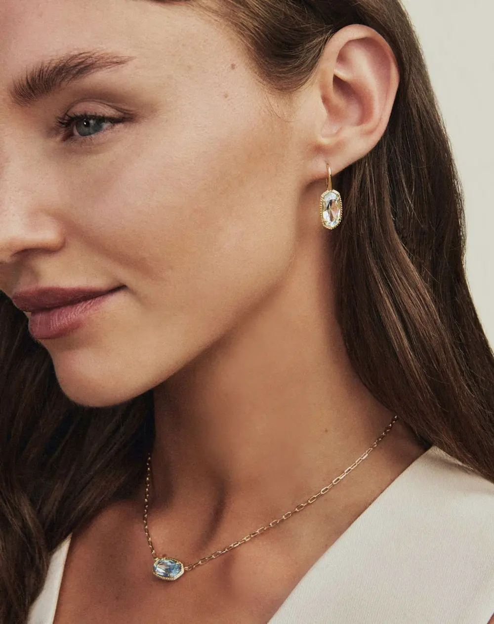 Elisa Luxe Short Pendant Necklace