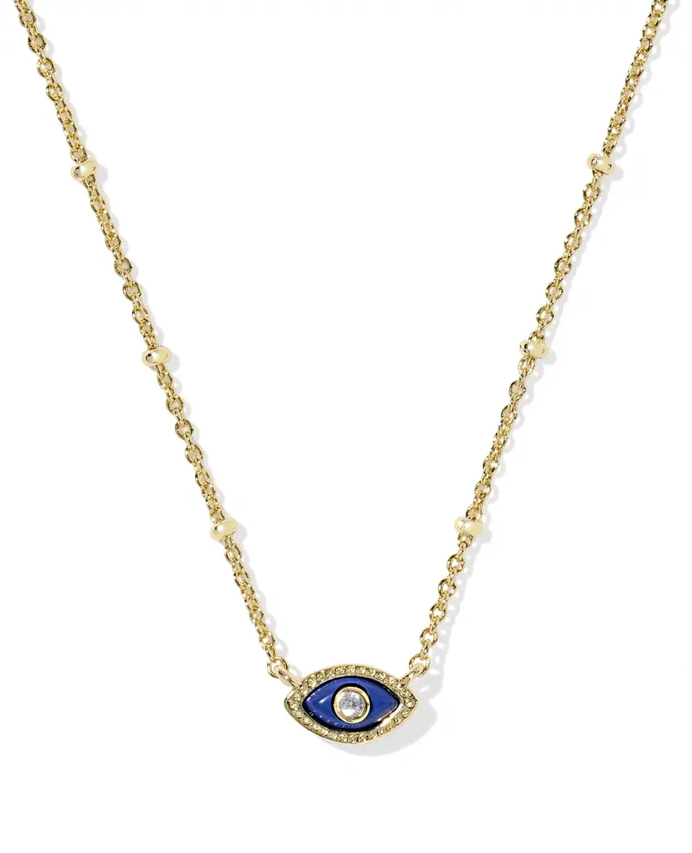 Mini Eye Short Pendant Necklace