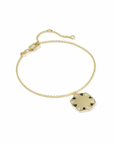 Large Metal Davie Delicate Chain Bracelet