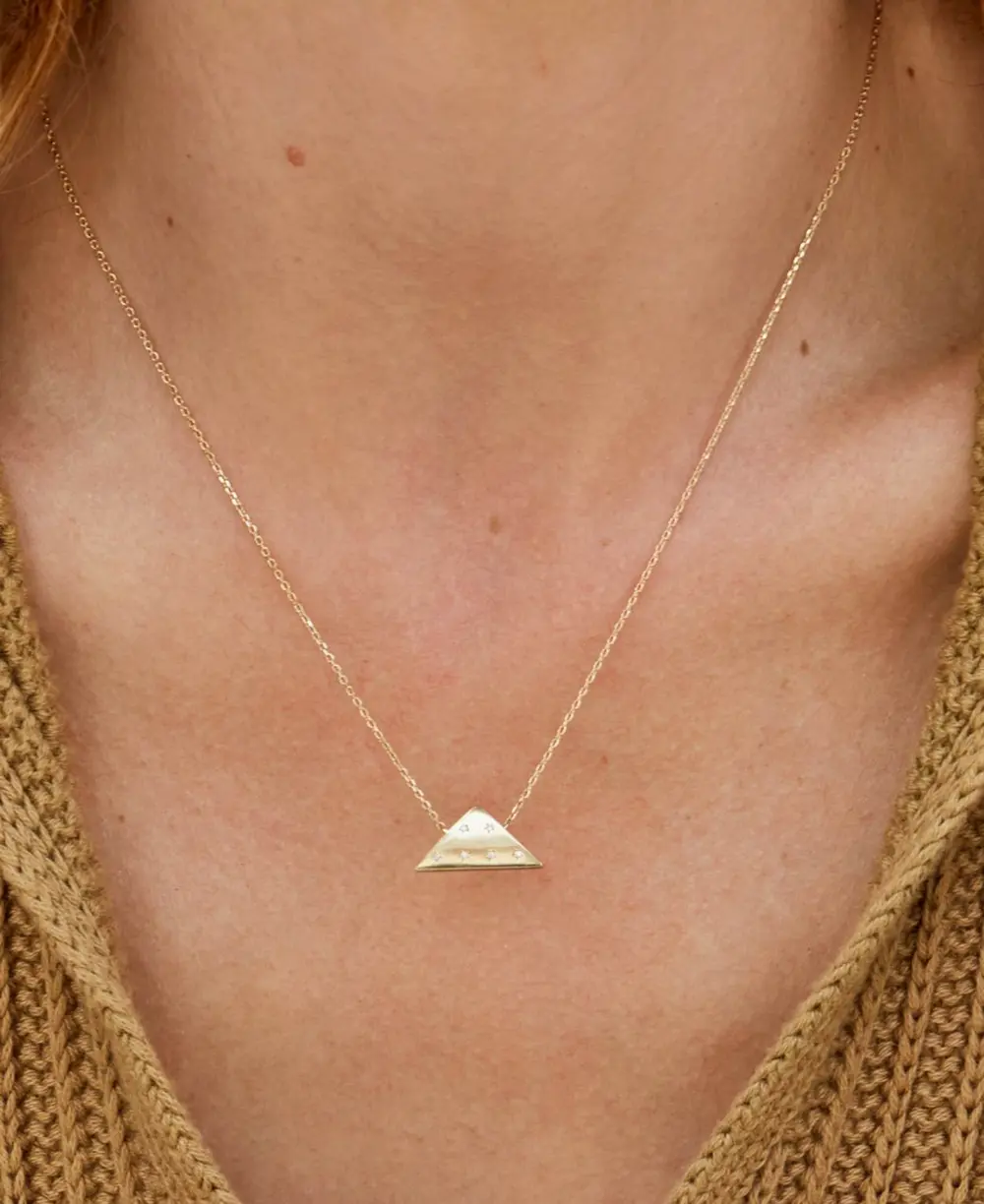 Folds of Honor Pendant Necklace