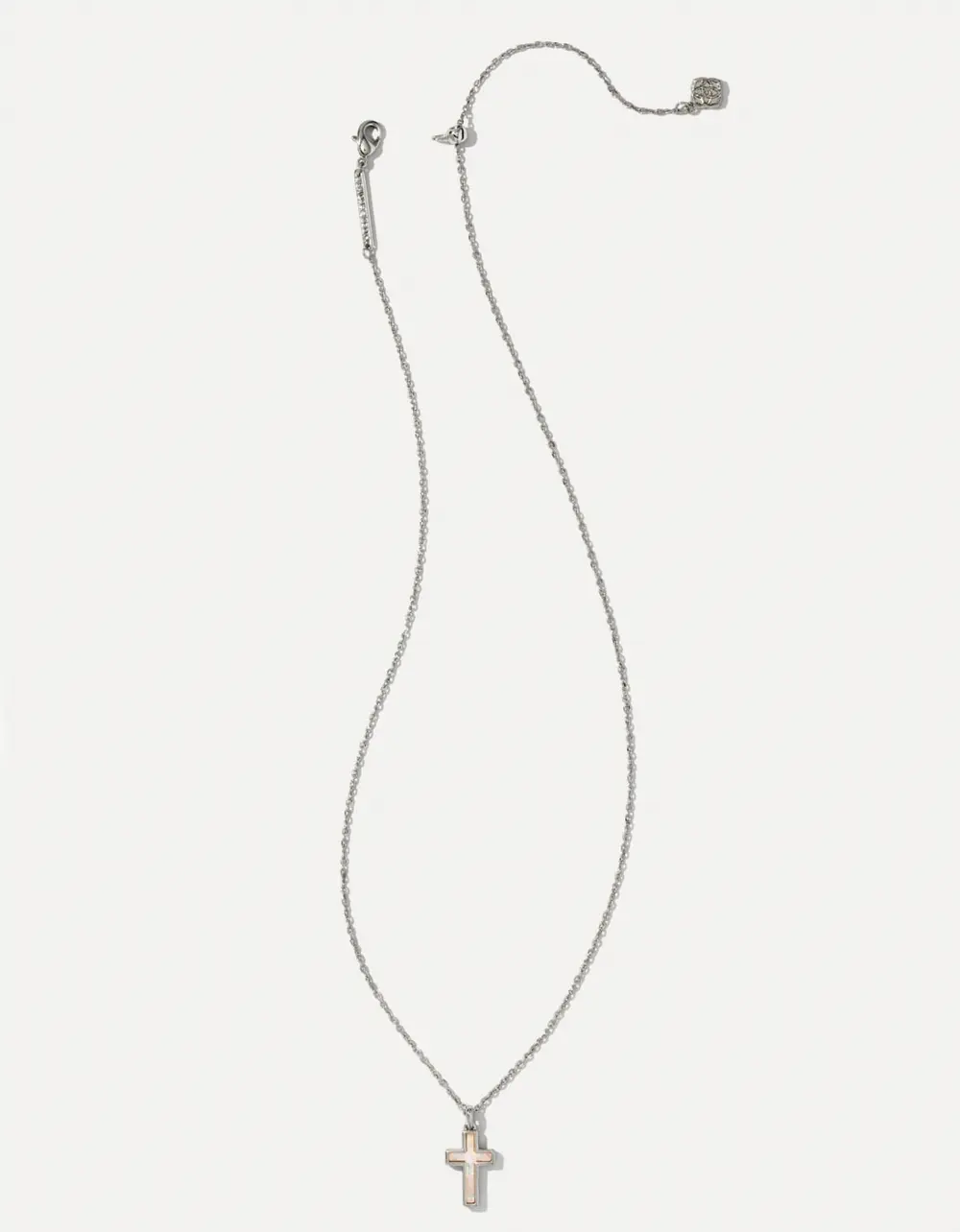 Cross Pendant Necklace in Silver