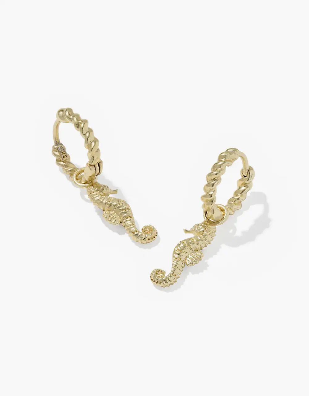 Seahorse Convertible Huggie Earrings