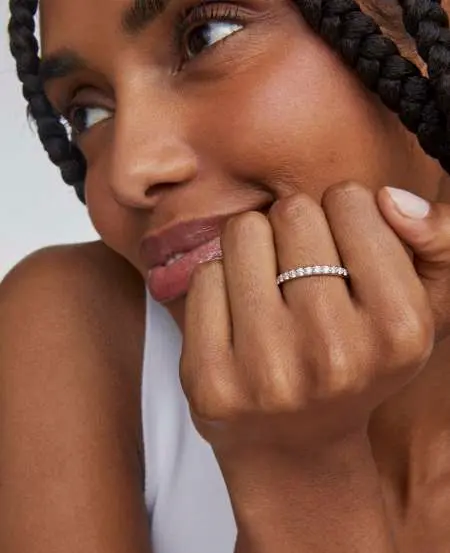 Lab Grown Diamond Marilyn Band Ring