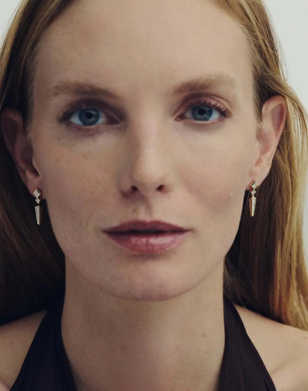 0.41 ct Lab Grown Diamond Michelle Small Spike Drop Earrings