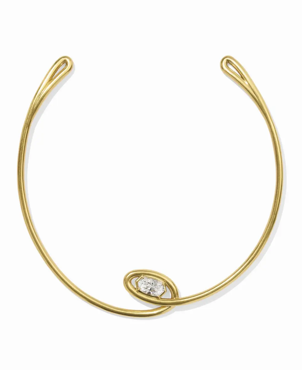 Myles Crystal Collar Necklace