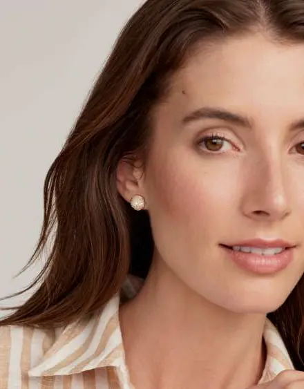 Sand Dollar Stud Earrings