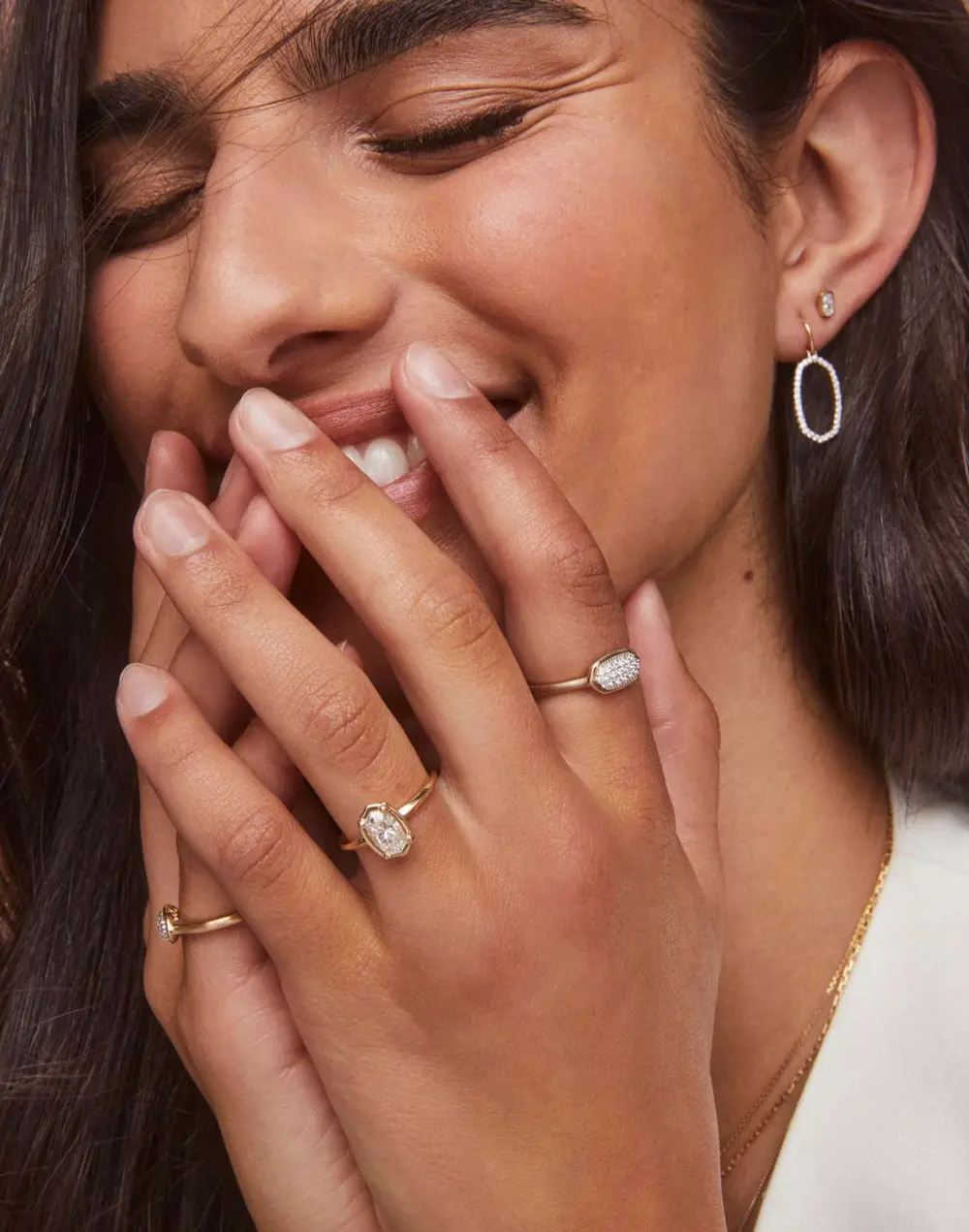 Lee Open Frame Earrings