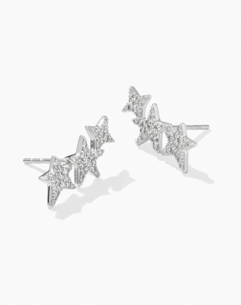 Star Cluster Ear Climber Earrings