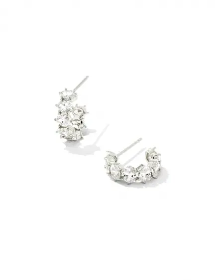 Cailin Crystal Huggie Earrings