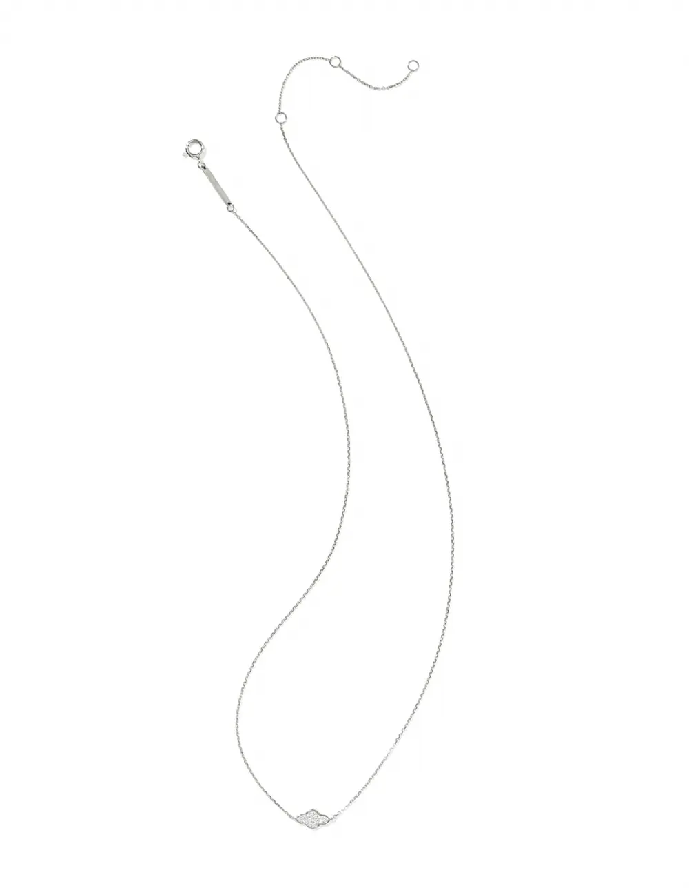 Abbie Pave Pendant Necklace