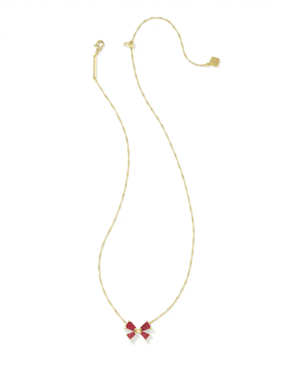 Blair Bow Small Short Pendant Necklace