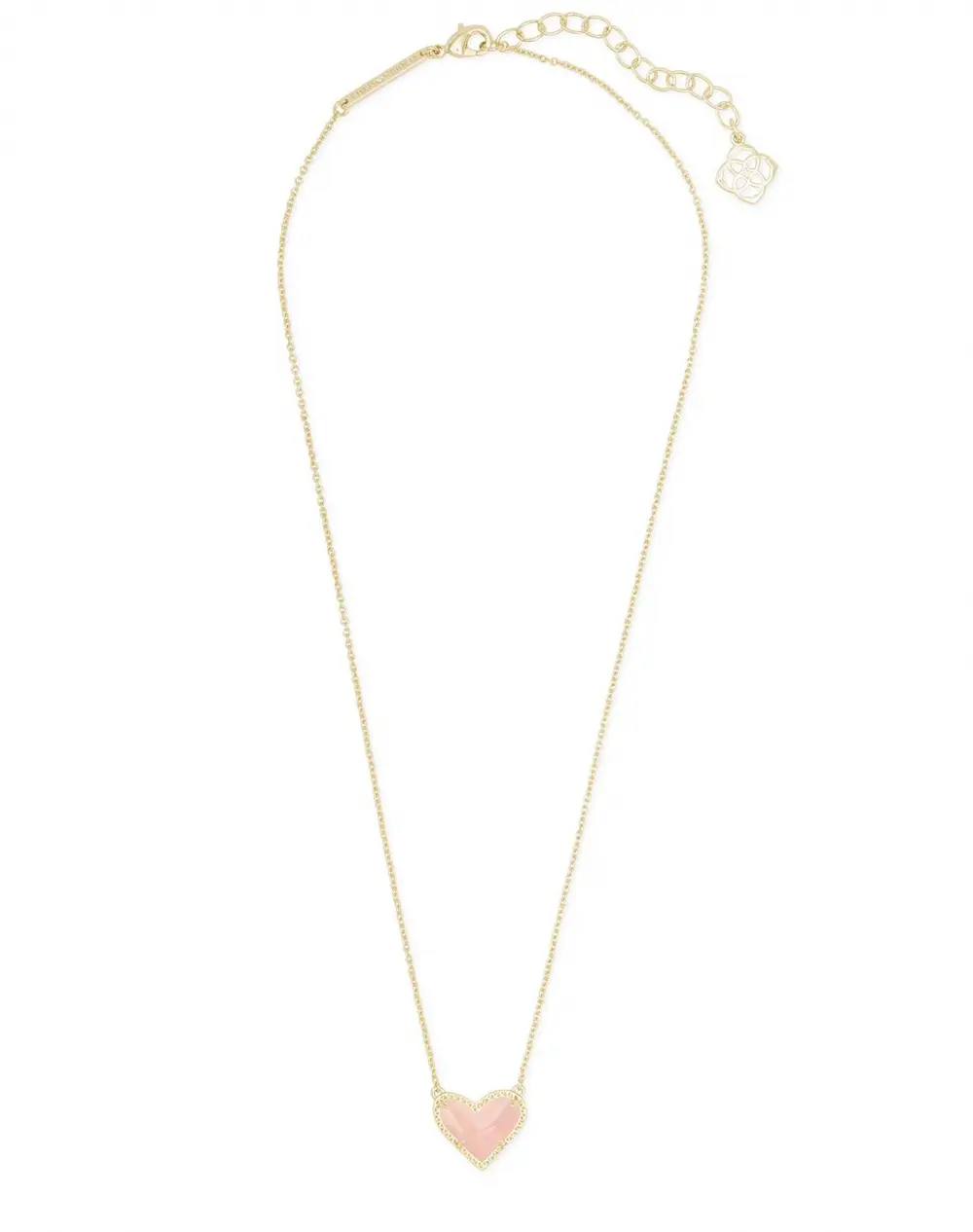 Ari Heart Pendant Necklace in Gold