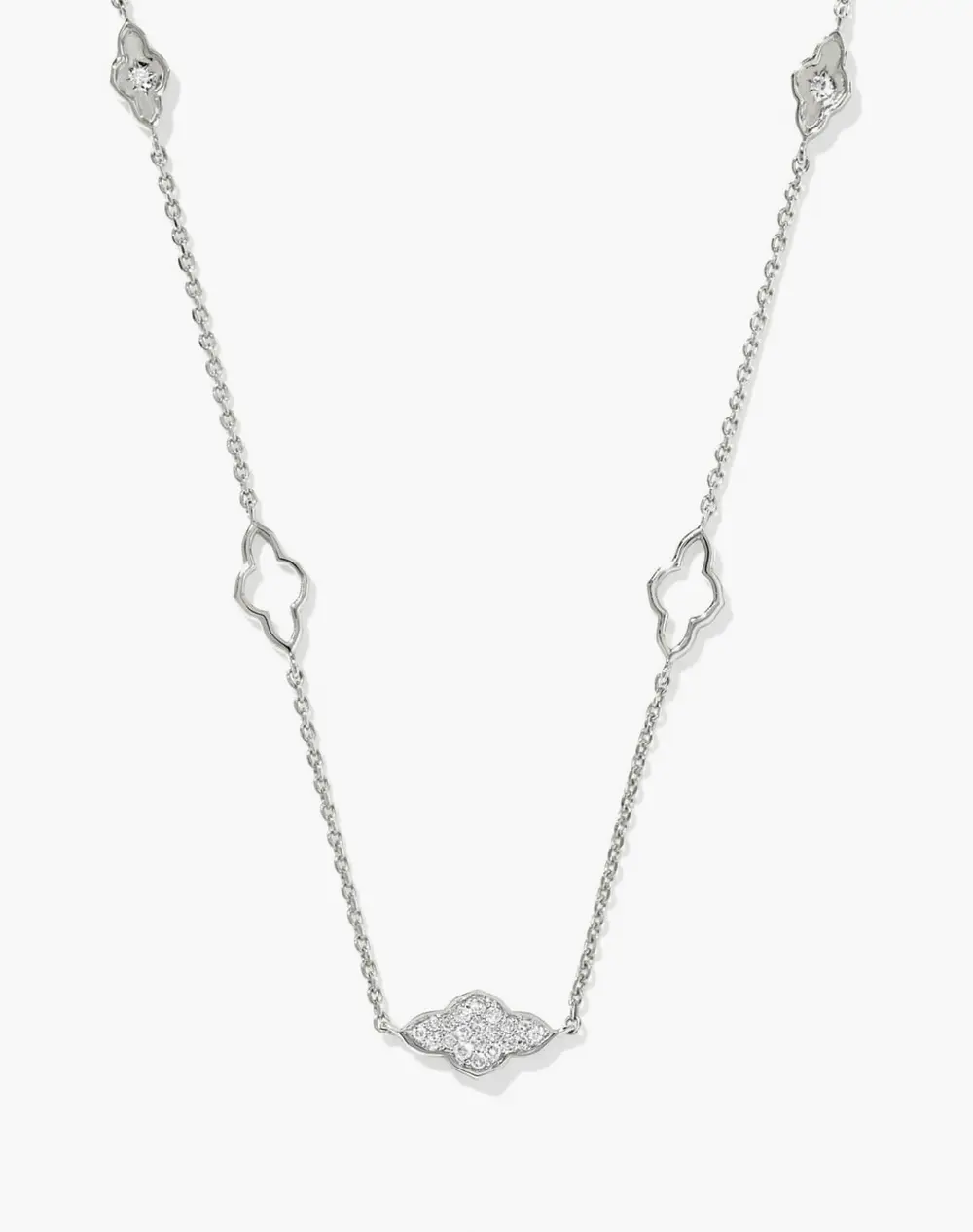 Abbie Pave Strand Necklace