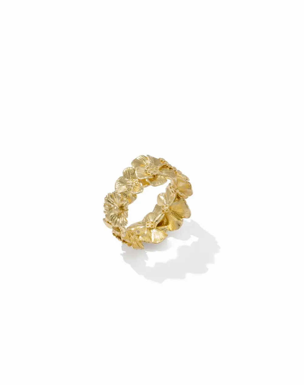 Cailey Flower Band Ring