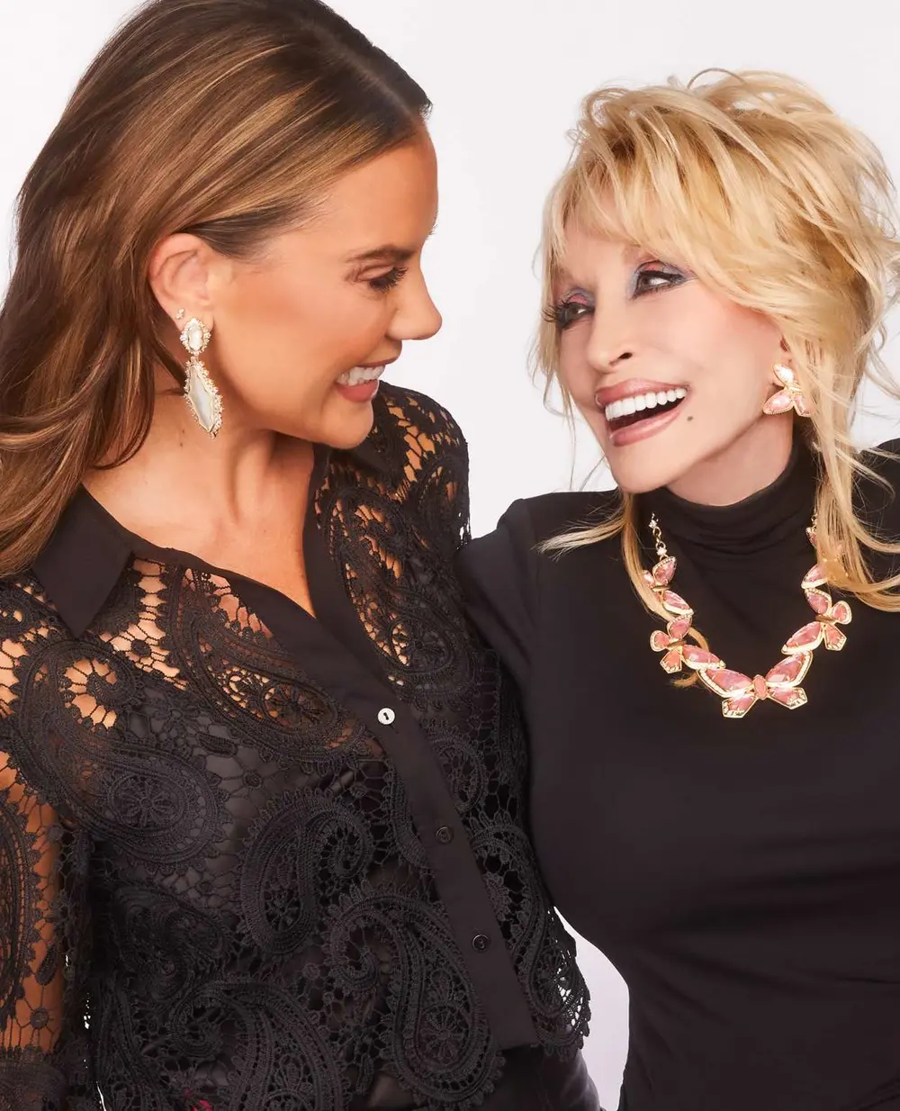 Dolly Parton x Kendra Scott Convertible Crystal Statement Earrings