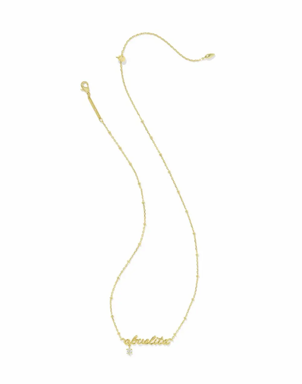 Abuelita Crystal Short Pendant Necklace