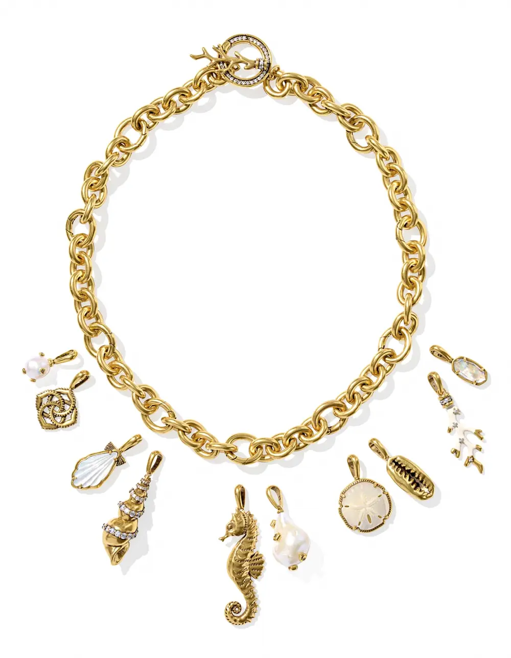 Alexa Statement Charm Necklace