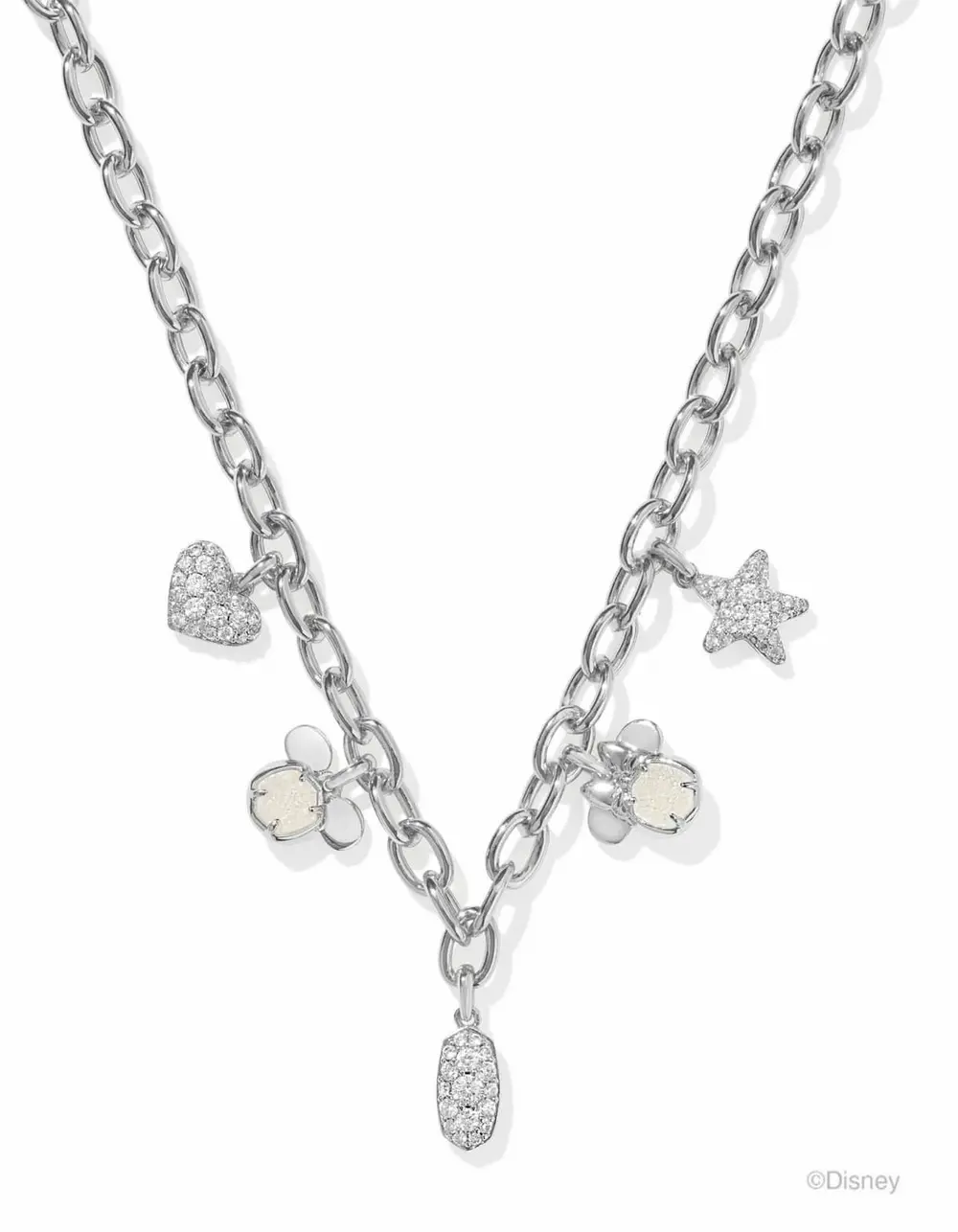 Disney | Kendra Scott Mickey Mouse and Minnie Mouse Charm Necklace