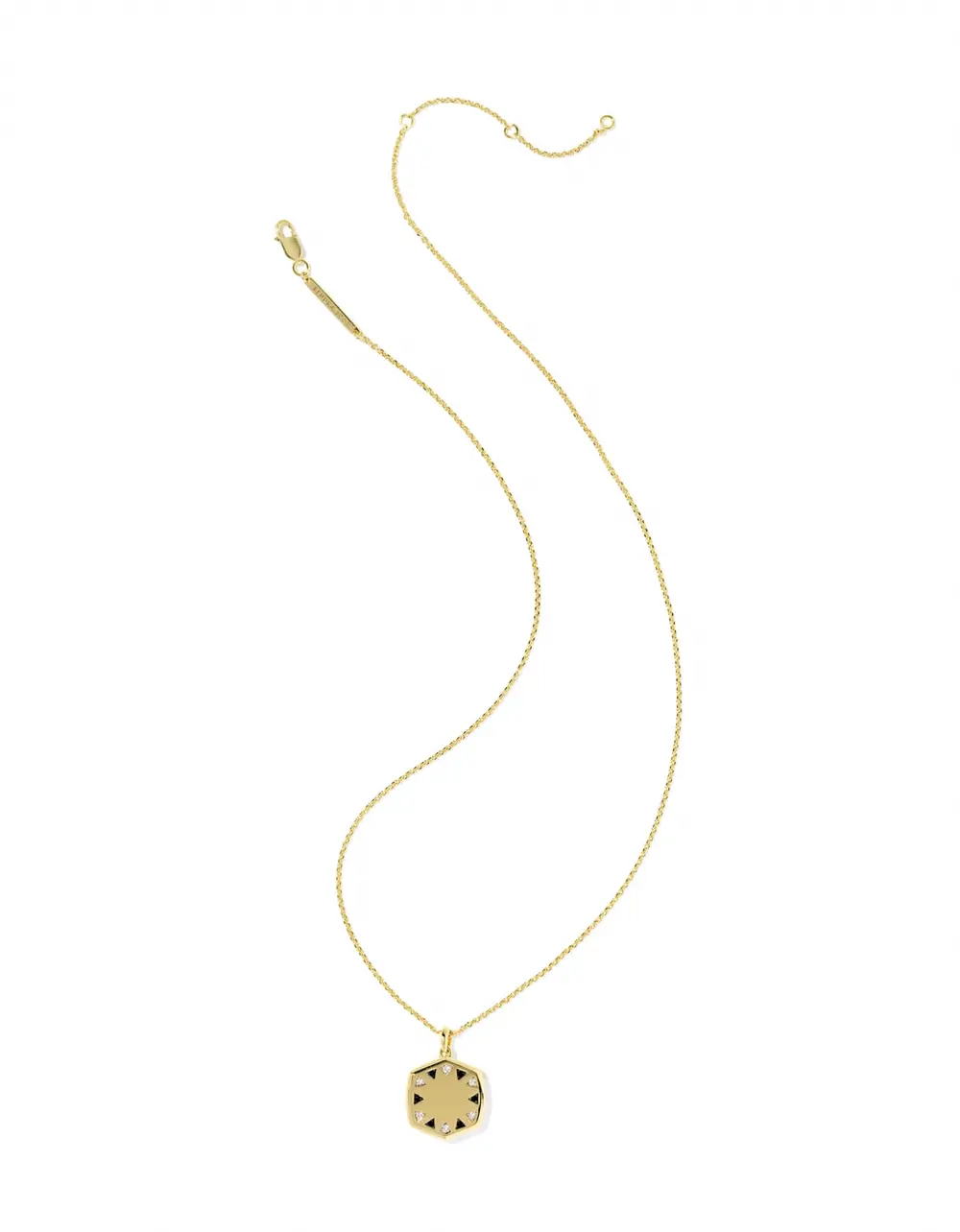 Large Metal Davie Locket Necklace