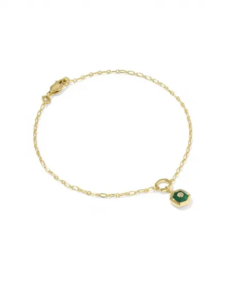 Davie Stone Link and Chain Bracelet