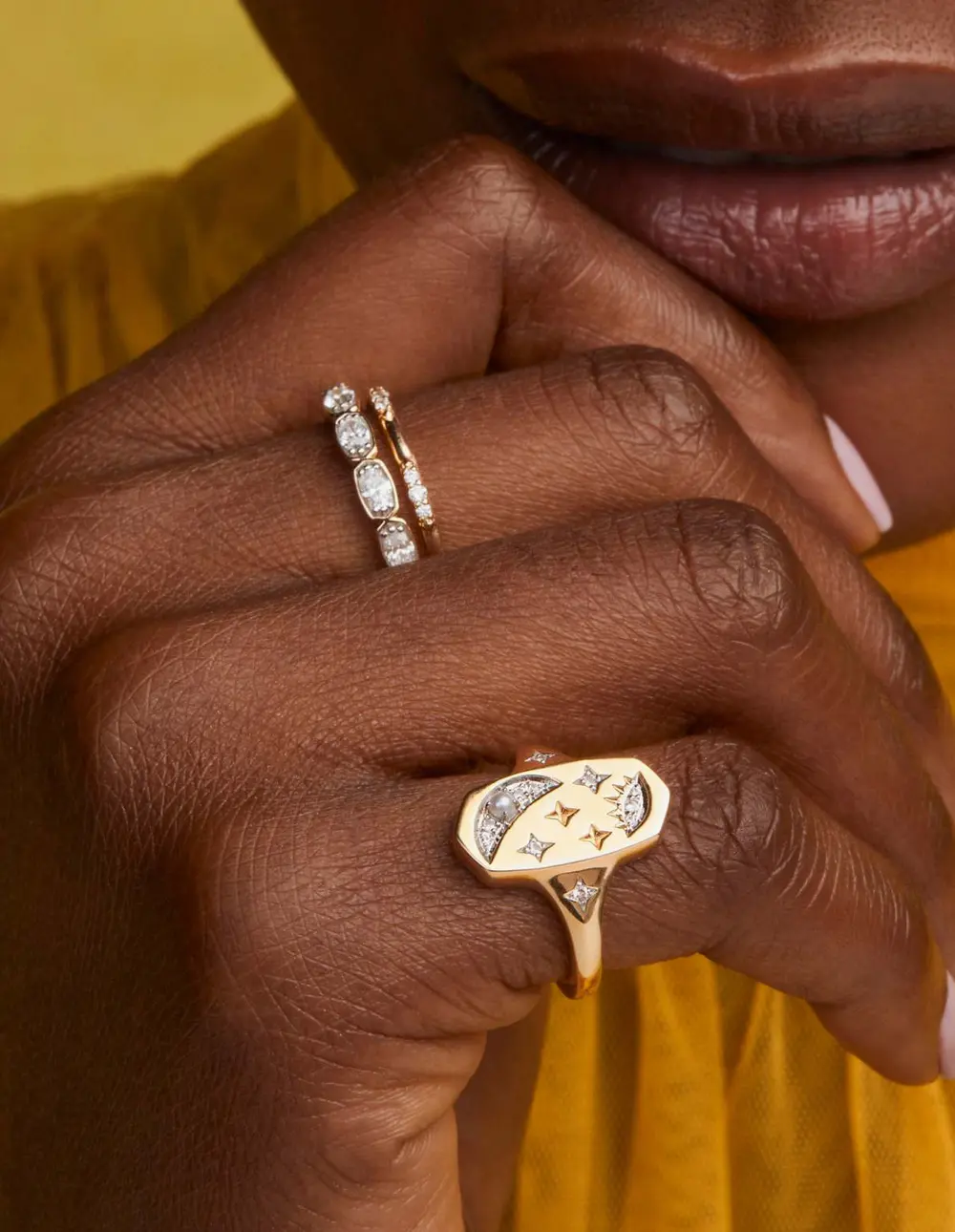 Skye Celestial Cocktail Ring